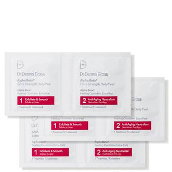 商品Dr. Dennis Gross | Dr. Dennis Gross Skincare Alpha Beta Extra Strength Daily Peel (Pack of 30),商家LookFantastic US,价格¥632图片