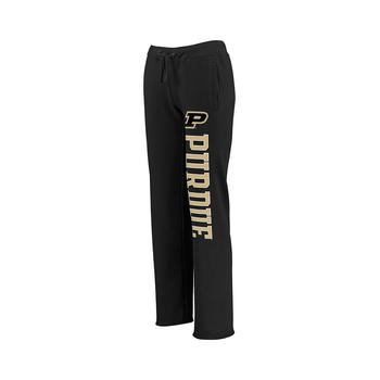 推荐Women's Branded Black Purdue Boilermakers Sideblocker Sweatpants商品
