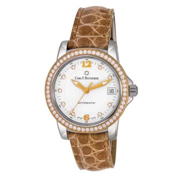 推荐Carl F. Bucherer Patravi Autodate Diamond Women's Automatic Watch 00.10622.06.24.11商品