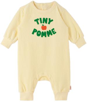 商品黄色 Tiny Pomme 婴儿连体衣,商家SSENSE CN,价格¥549图片
