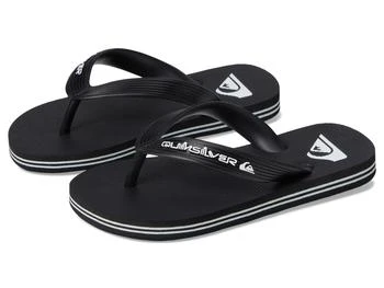 Quiksilver | Quiksilver Kids Molokai Core Flip Flops (Toddler/Little Kid/Big Kid),商家Zappos,价格¥118