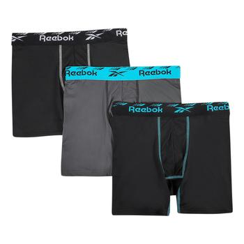 推荐Reebok Men's 3 Pack Cooling Performance Boxer Briefs商品