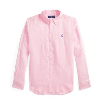 Ralph Lauren | Ralph Lauren Kids Logo Embroidered Long Sleeved Shirt 5.5折