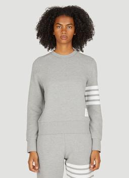 Thom Browne | Four Bar Sweatshirt in Grey商品图片,