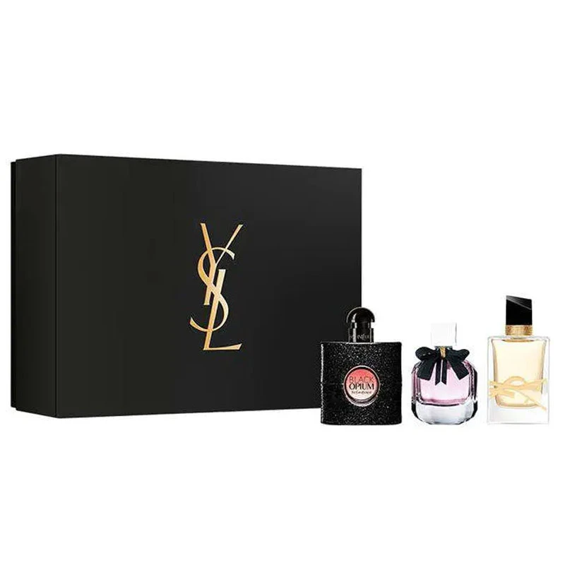 Yves Saint Laurent | YSL 圣罗兰 Q版香水小样3件套 礼盒装 情人节生日送礼送女友,商家Xunan,价格¥237