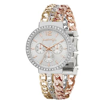 KENDALL & KYLIE | Women's Chronograph Multicolor Metal Alloy Bracelet Watch 38mm商品图片,