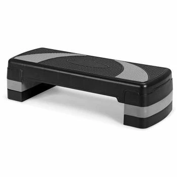 Hivvago | 31 Inch Adjustable Exercise Aerobic Stepper with Non-Slip Pads-Gray,商家Premium Outlets,价格¥383