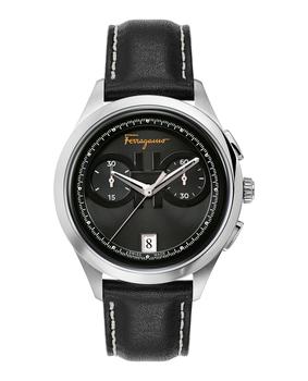 男士休闲菲拉格慕手表, Salvatore Ferragamo | Ferragamo Racing Chronograph Watch商品图片 6折, 独家减免邮费