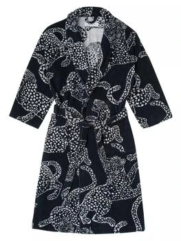 Desmond & Dempsey | Cotton Jag Print Towel Robe,商家Saks Fifth Avenue,价格¥1350