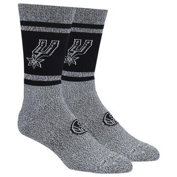 商品Men's Black San Antonio Spurs Varsity Crew Socks,商家Macy's,价格¥73图片