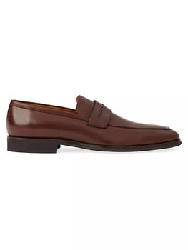 Bruno Magli | Raging Leather Penny Loafers 