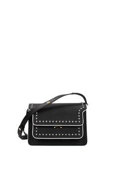 Marni | Crossbody Bag trunk Leather Black 7.1折