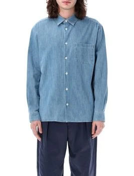 A.P.C. | Chest Patch Denim Shirt,商家Italist,价格¥1815