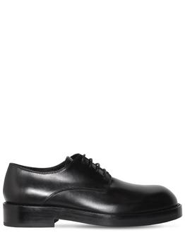 推荐Oliver Leather Derby Lace-up Shoes商品