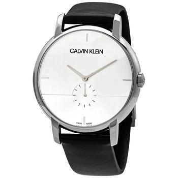 Calvin Klein | Calvin Klein Established Quartz Silver Dial Mens Watch K9H2X1C6商品图片,1.9折