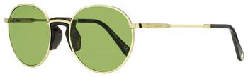 欧米茄怎么样, Omega | Omega Men's Round Sunglasses OM0019-H 32V Gold/Havana 53mm商品图片 2.4折
