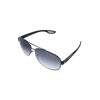 prada墨镜, Prada | Prada Linea Rossa  PS 55QS 1AB5W1 62mm Unisex Pilot Sunglasses商品图片 2.8折