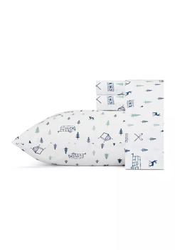 Eddie Bauer是什么牌子, Eddie Bauer | Campout Cotton Sheet Set商品图片 5折