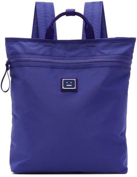 艾克妮衣服, Acne Studios | Blue Ripstop Backpack商品图片 