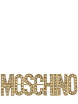 Moschino | Moschino Crystal Brooch,商家LUISAVIAROMA,价格¥1728