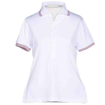 Page & Tuttle, Page & Tuttle | Stripe Trim Short Sleeve Polo Shirt商品图片 1.9折×额外9折, 额外九折
