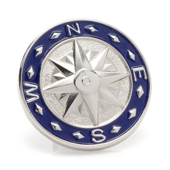 商品Men's Compass Lapel Pin图片