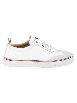 thom browne鞋低帮鞋, Thom Browne | Low-Top Leather Trainers商品图片 