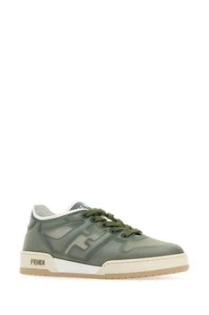 推荐Sage green mesh Fendi Match sneakers商品