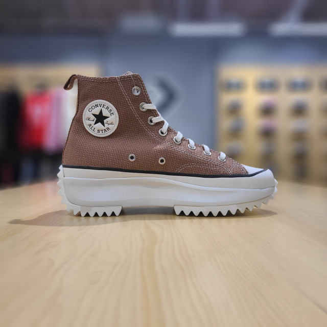 匡威直邮, Converse | 【韩国直邮|包邮包税】匡威[RUN STAR HIKE HI ROSE TAUPE/WHITE/EGRET 171090C共用 Converse Runstar HIKE TAUPE高帮帆布鞋商品图片 7折×额外9折, 包邮包税, 额外九折
