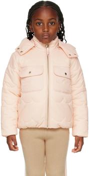 Chloé | Kids Pink Quilted Jacket商品图片,独家减免邮费