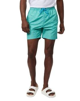 Psycho Bunny | Jasper Printed Drawstring 5.75" Swim Trunks,商家Bloomingdale's,价格¥734