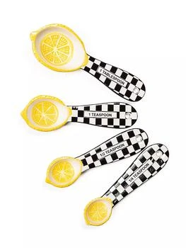 MacKenzie-Childs | Lemon 4-Piece Measuring Spoons Set,商家Saks Fifth Avenue,价格¥515