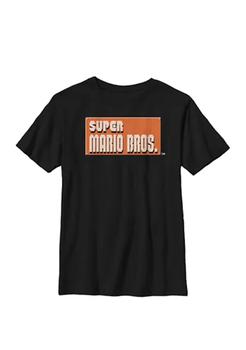 推荐Super Mario Orange Boxed Logo Crew Graphic T-Shirt商品