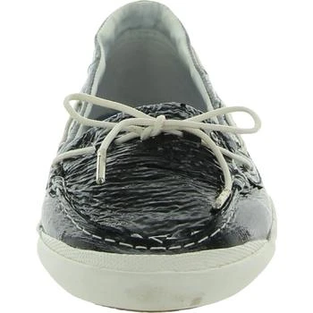 推荐Sunniva Patent     Womens Crinkled Patent Lightweight Boat Shoes商品