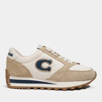 推荐Coach Men's Runner Suede and Shell Trainers商品