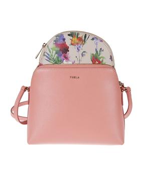 Furla | Floral Pouch Detail Shoulder Bag商品图片,5折