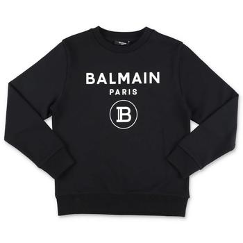 Balmain是什么牌子, Balmain | Balmain Kids Logo Printed Crewneck Sweatshirt商品图片 7.6折起