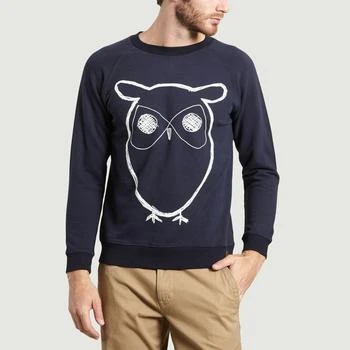 推荐Owl Sweatshirt Total Eclipse KNOWLEDGE COTTON APPAREL商品