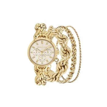 KENDALL & KYLIE | iTouch Women's Gold-Tone Metal Bracelet Watch,商家Macy's,价格¥149