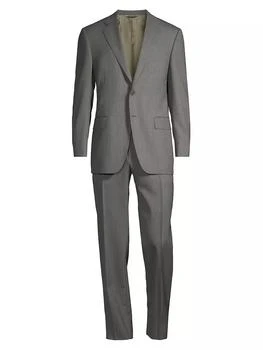Canali | Siena Textured Suit,商家Saks Fifth Avenue,价格¥15280