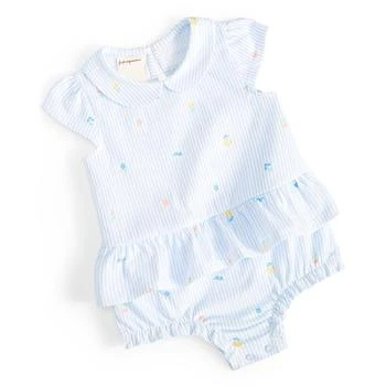 First Impressions | Baby Girls Wild Flower Sunsuit, Created for Macy's 独家减免邮费