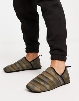 商品NAPAPIJRI | Napapijri plume padded slippers in camo print,商家ASOS,价格¥352图片