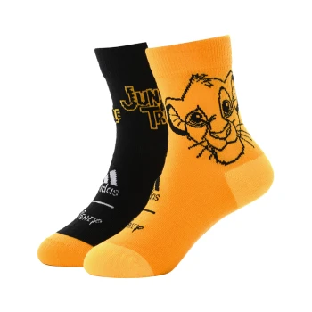 Adidas | [预售3天]adidas 时尚潮流舒适百搭休闲袜子 2双装 混色中小童,商家AMRAP,价格¥105