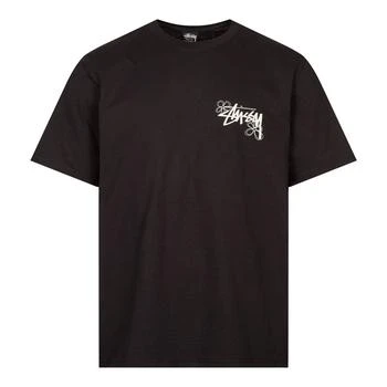推荐Stussy Summer Laguna Beach T-Shirt - Black商品