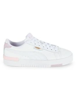 Puma | Jada Leather Platform Sneakers,商家Saks OFF 5TH,价格¥380