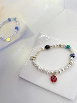 商品GETMEBLING | Pearl and Candy Bracelet,商家W Concept,价格¥425图片