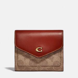 推荐Coach Women's Crossgrain Leather Small Wallet商品