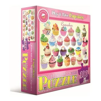 Crayola | Play and Bake Cupcakes - 100 Piece Puzzle,商家Macy's,价格¥105