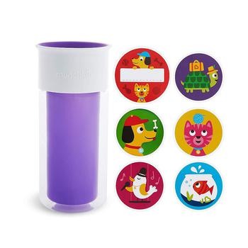 商品Munchkin | Miracle 360 Insulated Sippy Cup, with Stickers, 9 oz, Purple,商家Macy's,价格¥144图片