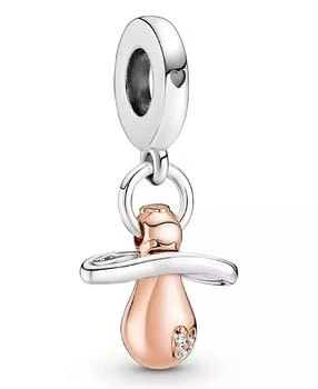 PANDORA | Cubic Zirconia Baby Pacifier Dangle Charm,商家Macy's,价格¥588